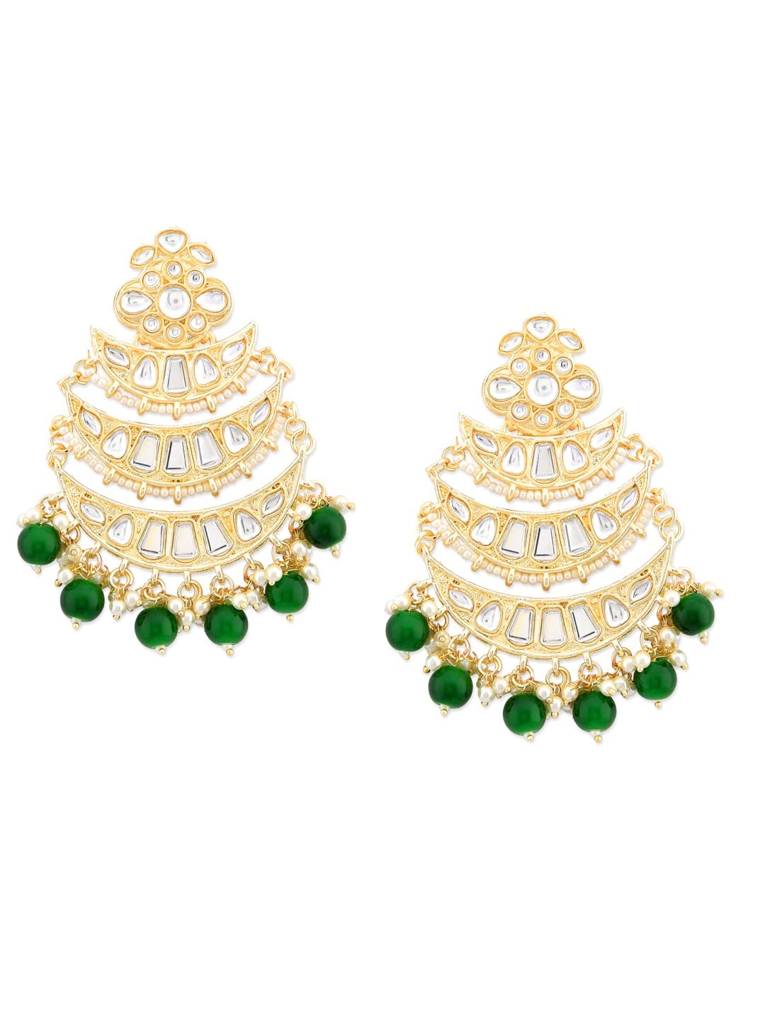 See full amazon price history chart for Zaveri Pearls Green Beads Ethnic Layered Crescent Shape Dangle Earring For Women-ZPFK11602 Zaveri Pearls Green Beads Ethnic Layered Crescent Shape Dangle Earring For Women-ZPFK11602 (B09Q3C42GM) Amazon Price History, Amazon Price Tracker