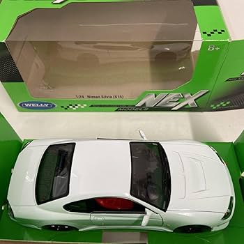 1/24 ニッサン シルビア S-15 ホワイト ダイキャストカー 完成品 Amazon.co.jp: ウィリー 1/24 ニッサン シルビア S-15 ホワイト