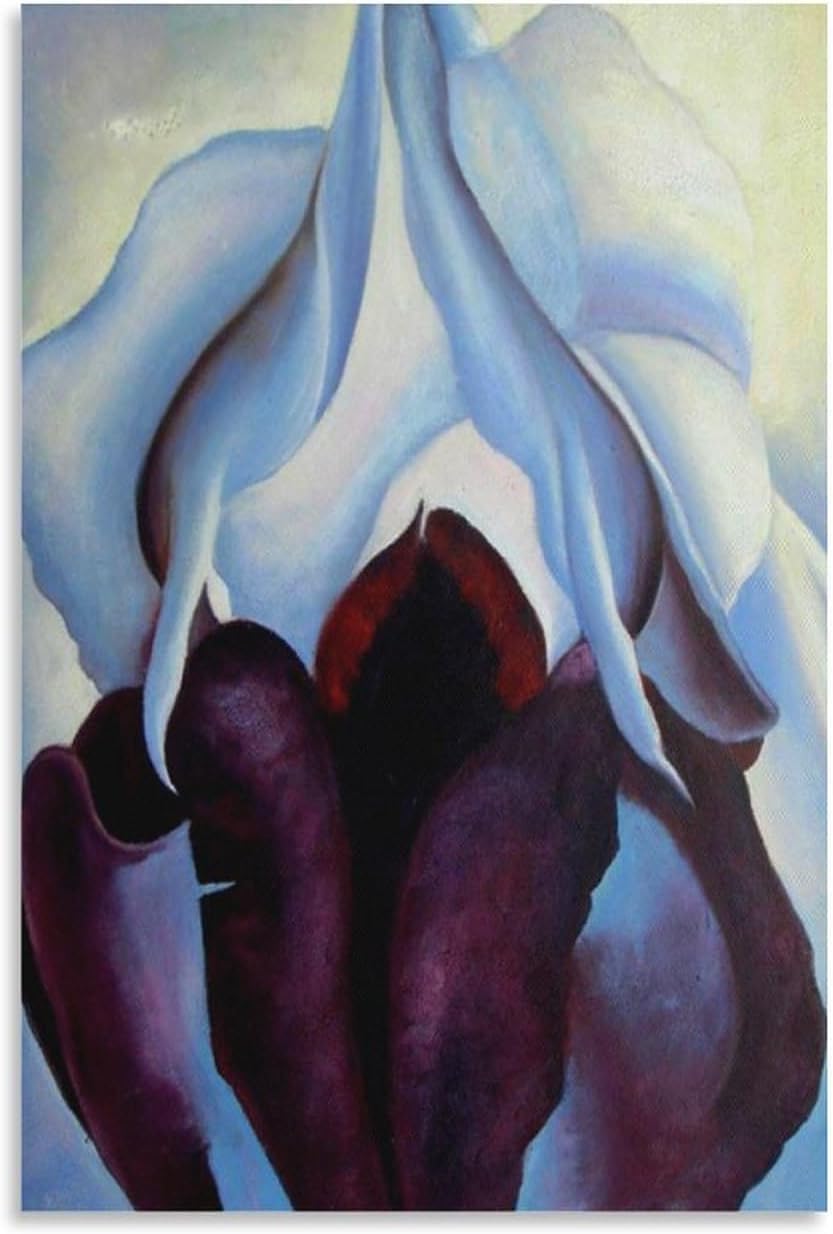 LHHJF LJHFA Famous Georgia O'Keeffe Posters Abstract Canvas Painting Georgia O'Keeffe Wall Art And Prints Home Living Room Decor Picture 50x80cm No Frame