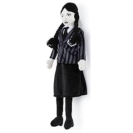 Jay Franco Wednesday Addams Plush Pillow Buddy - Super Soft Stuffed Character Pillow - Polyester Microfiber, 26 Inches