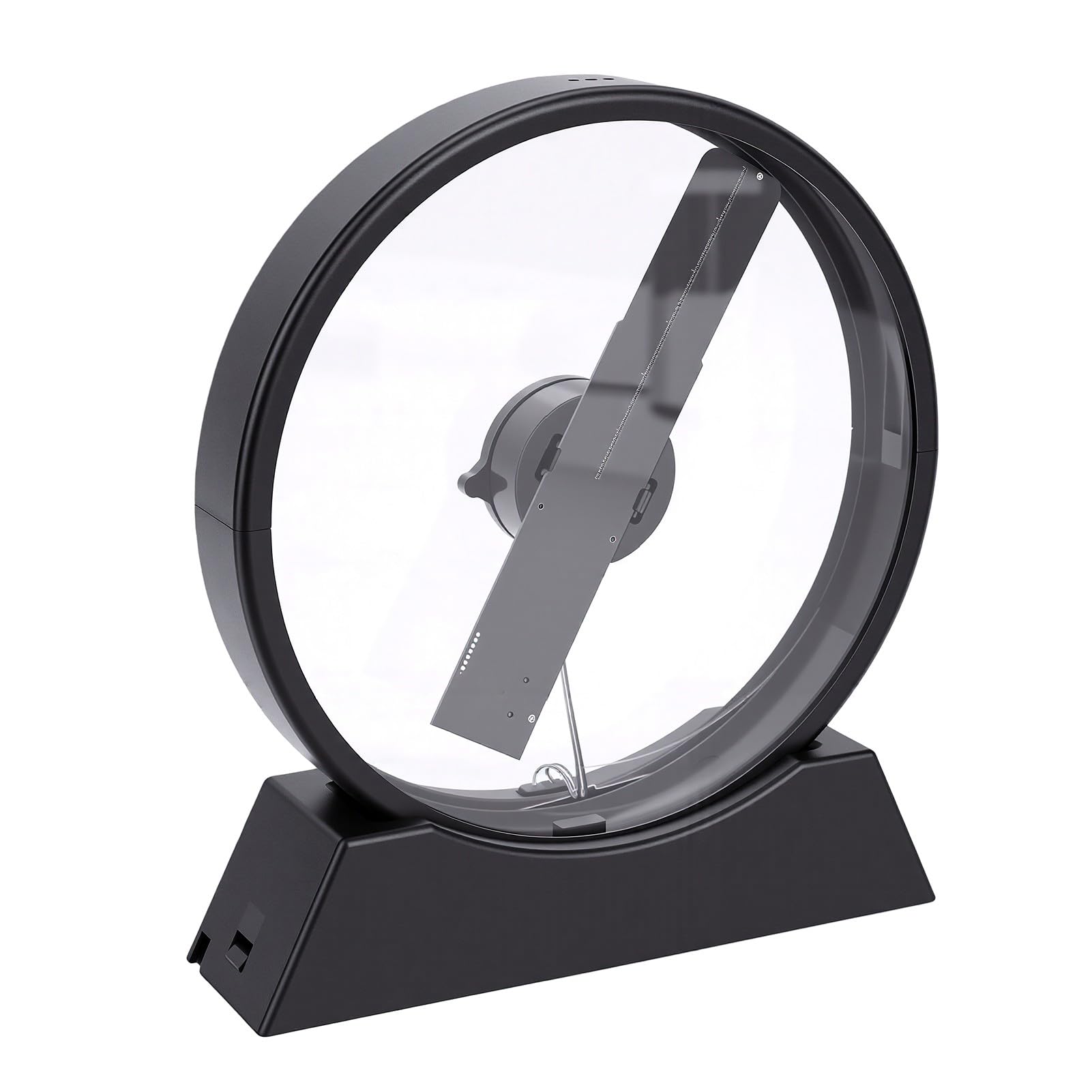 Tangxi Wentylator z Hologramem 3D, rozdzielczość 2000x192, 96 Diod LED, 2 Ostrza, pamięć 4 GB z przezroczystą osłoną ochronną do Wyświetlania Reklam