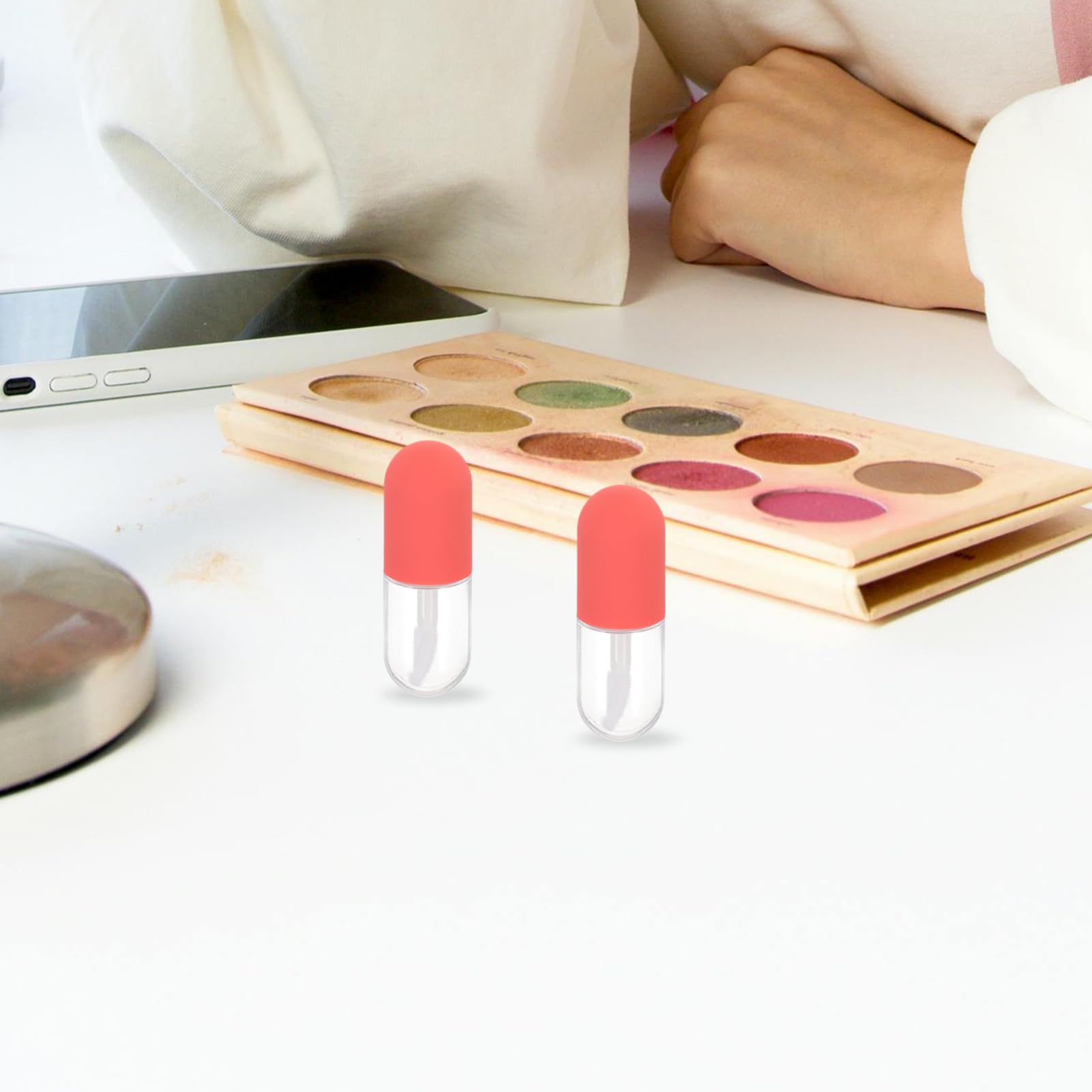 30stücke Lipgloss Tube Leere Lippenbalsam Flasche Für Kosmetik Mattes Design Mit Innenverschluss Für Anfänger Und Tägliche Anwendung
