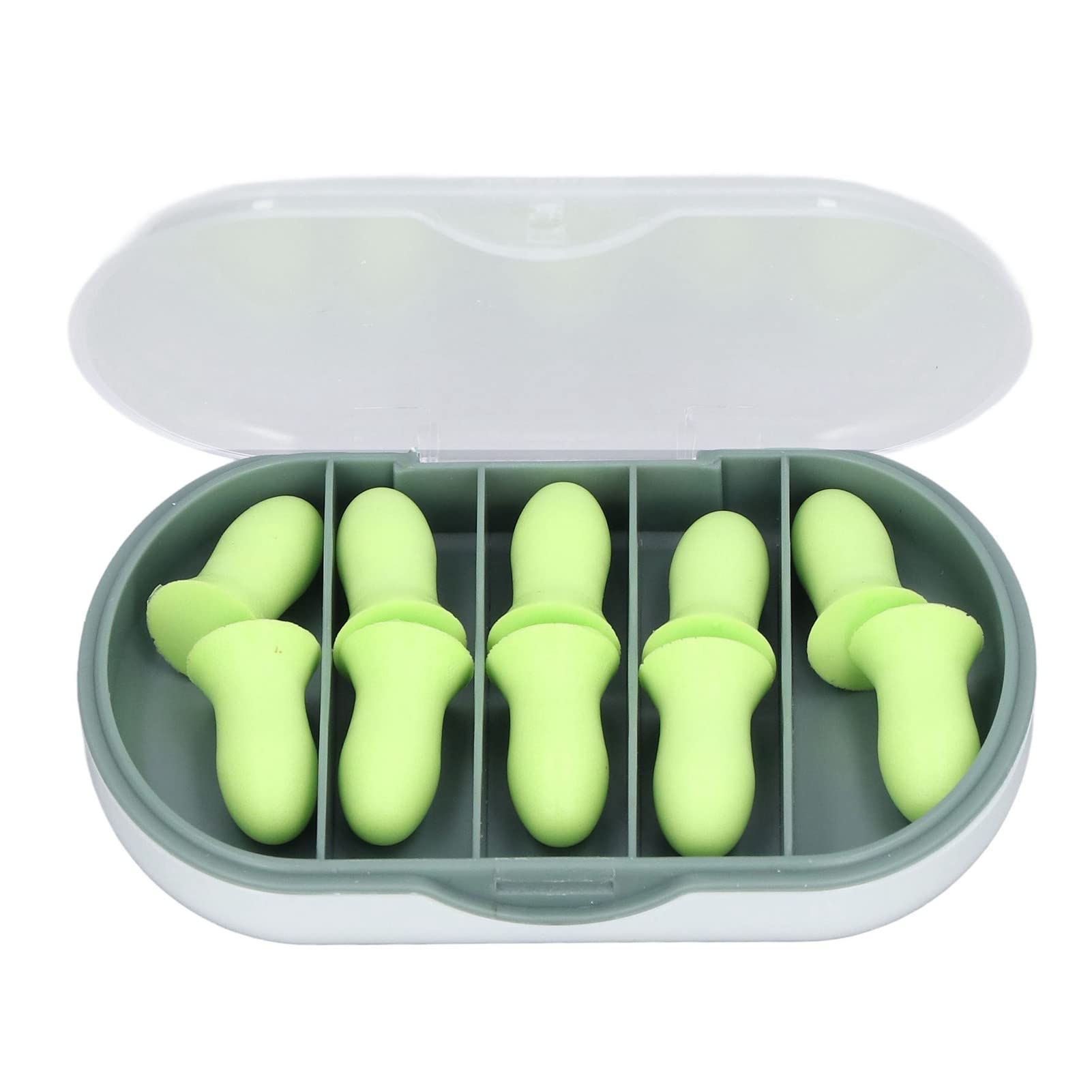 Gavigain 10Pc Ear Plugs for Sleeping Noise Cancelling, Sleeping Ear Plugs Soft Comfortable Secure Sponge Excellent Sound Insulation High Elasticity Swimming Ear Plugs