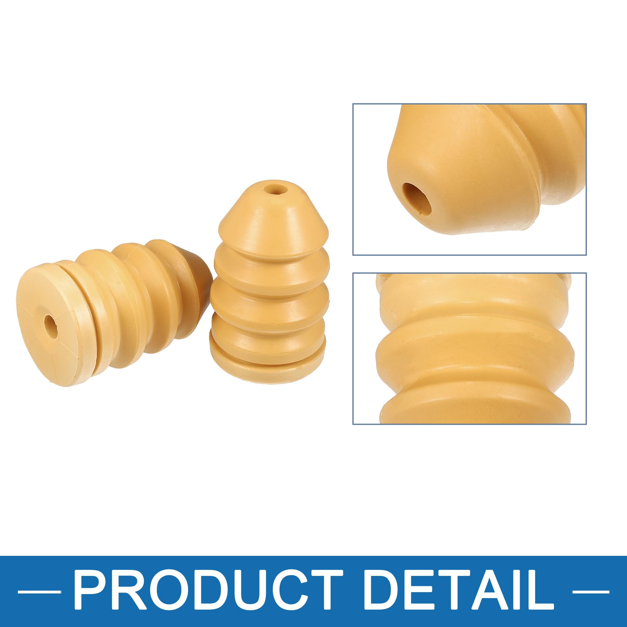 A ABSOPRO Ogranicznik zawieszenia osi tylnego górnego amortyzatora do Jeep Liberty 2002-2007 2,4 l 2,8 l 3,7 l (opakowanie 2)