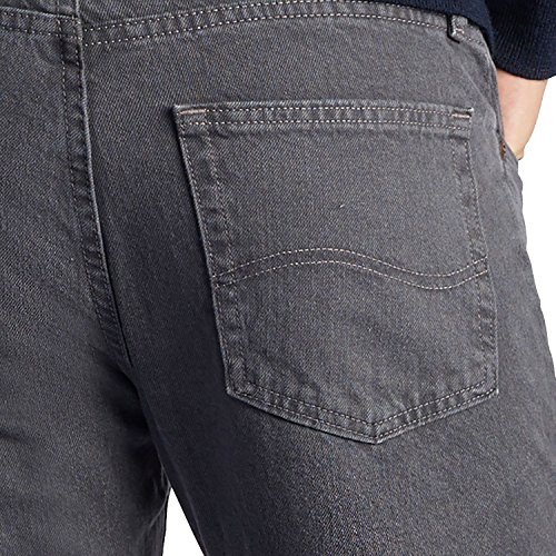 Image of Lee Men's Regular Fit Jeans (20089-79-28W x 30L Charcoal 28W x 30L)