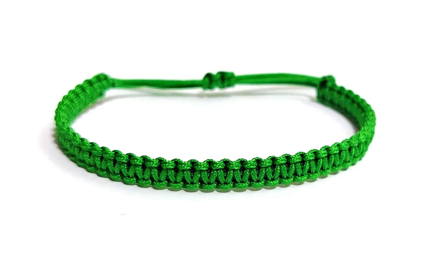 GGE FASHION HUB Evil Eye and Good Luck Thread Bracelet Band .Cord Adjustable Bracelet(Green) (B08NTPD21M) Amazon Price History, Amazon Price Tracker