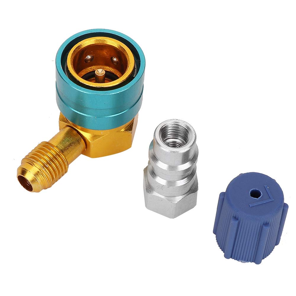 BuleVina R134A Schnellkupplung Adapter - High Side Rot 17mm Für Auto Klimaanlage