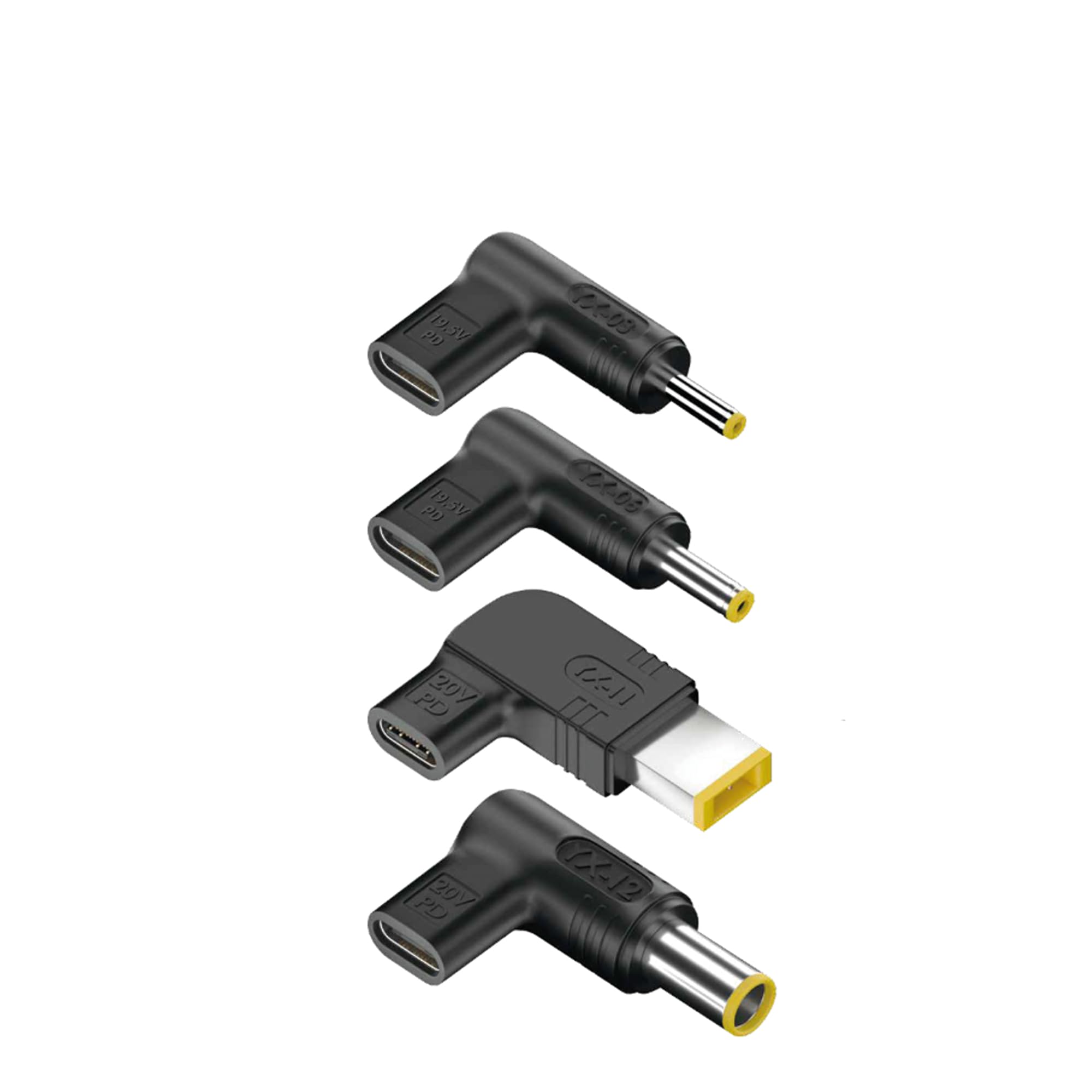 Pack 4 Clavijas para Portátil Lenovo NGS BUD-L/ DC - USB Tipo-C