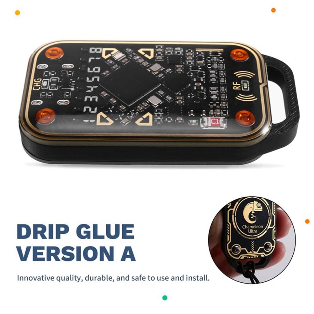 Chameleon Ultra V3.0 czytnik kart inteligentnych RFID 125 kHz 13,56 MHz ID IC karta inteligentna NFC Tag Copyer +2 x UID brelok