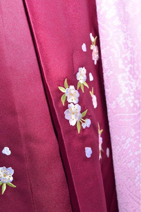 中大きいサイズ＊成人式＊卒業式＊レース振袖と袴のセット 値下げ中