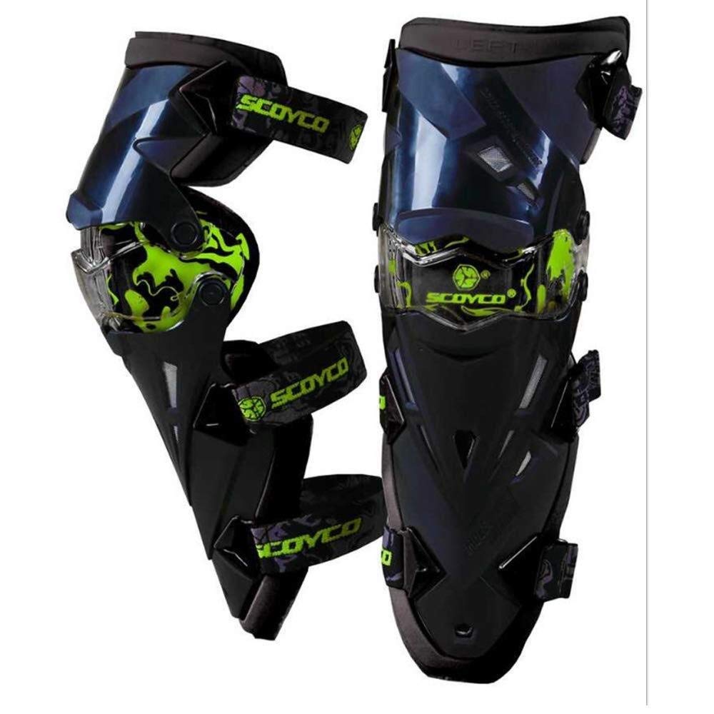 Rodilleras de protección rápida para evitar lesiones y caídas en motocicleta o monopatín