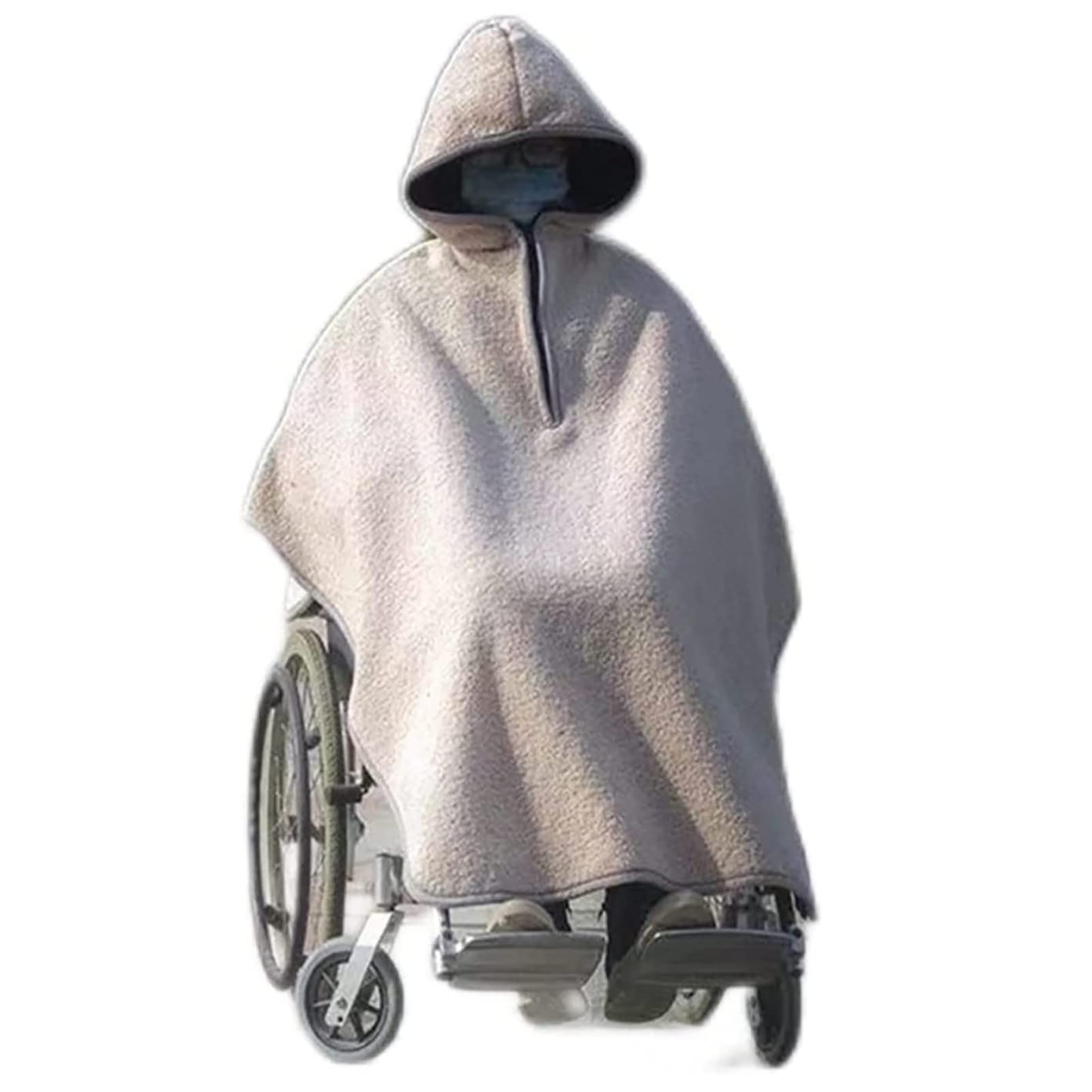 Couverture fauteuil roulant chaude coupe-vent contre le froid aux jambes en hiver
