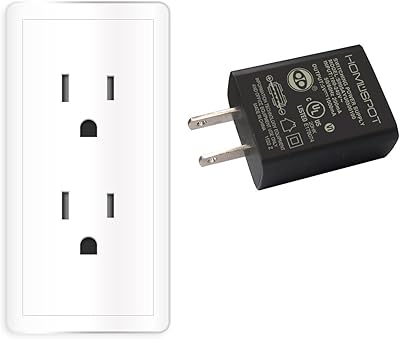 ABLEGRID 5V 1A Mini USB 5-Pin AC Power Adapter Wall Charger For HTC Motorola Phones