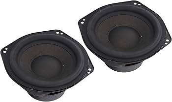 Amazon.co.jp: 6.5 I 車用サブウーファースピーカー 2 個 83db 3
