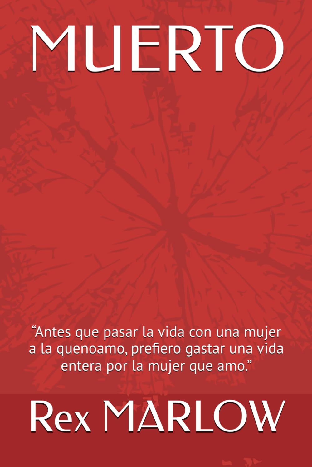 MUERTO: “Antes que pasar la vida con una mujer a la quenoamo, prefiero gastar una vida entera por la mujer que amo.”