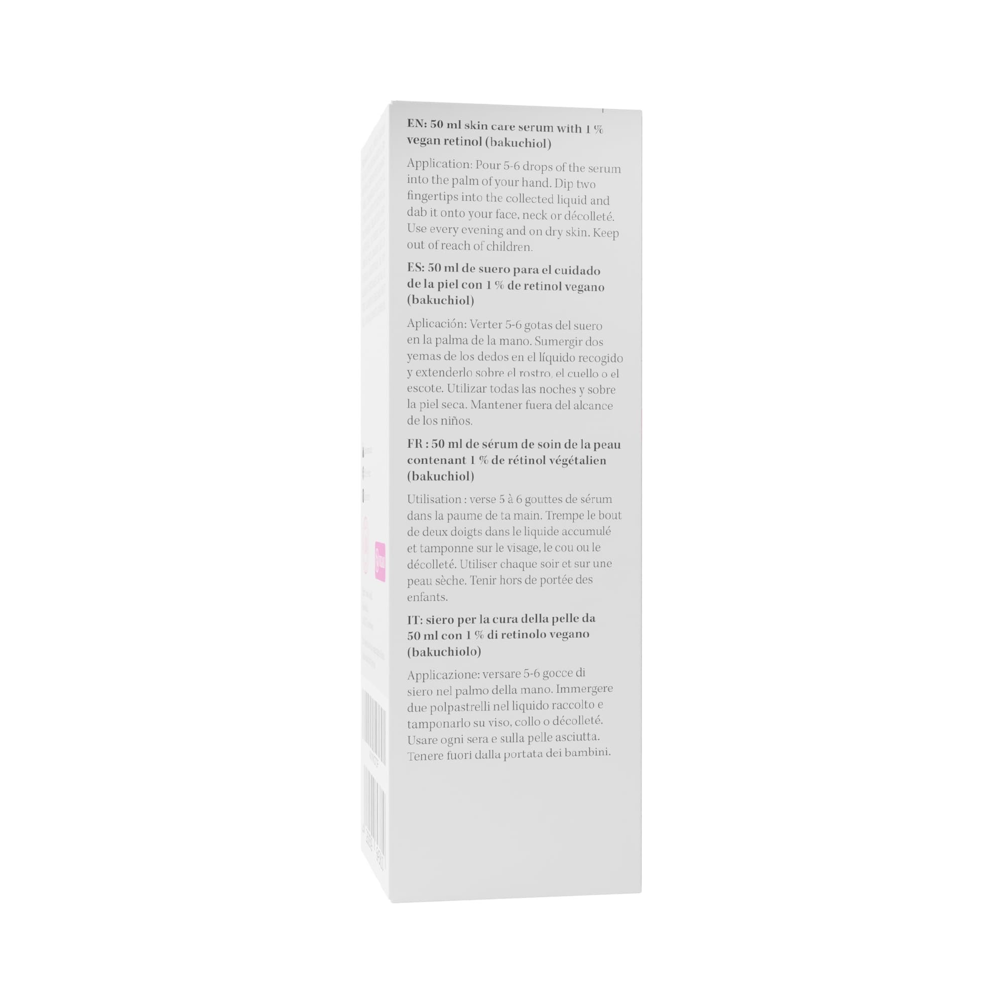 Dr. Severin 1% Bakuchiol Vegan Retinol Serum Ultra 50 ml I Gesichtsserum mit pflanzlichem Retinol, Vitamin E, Vitamin F, Marula-Öl, Avocado-Öl I Anti-Aging I minimiert feine Linien und Poren I Vegan