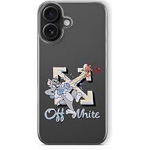 Multitronic iPhone 16 Plus Uyumlu Tom ve Jerry Tasar m Bask l   effaf K l f