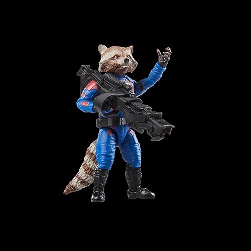 Miniatura 6 de Marvel Legends Series Rocket, Guardians of The Galaxy Vol. 3 - Figuras de acción coleccionables de 6 pulgadas, juguetes para edades de 4 años en