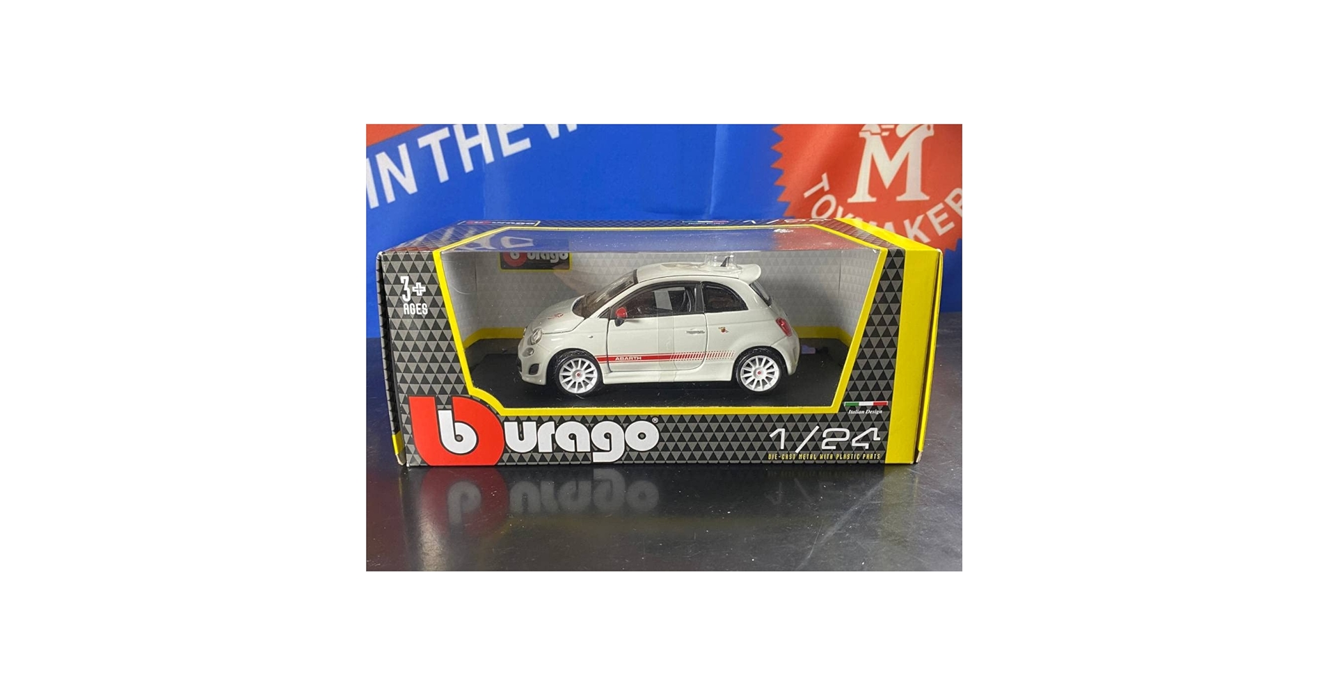 Amazon | BBURAGO ブラーゴ burago 1/24 ABARTH 500 esseesse