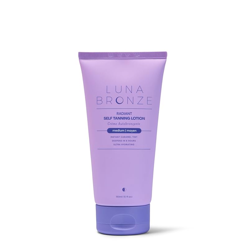 Luna Bronze Loção Autobronzeadora Gradual com Tonalidade Caramelo, 150 mL