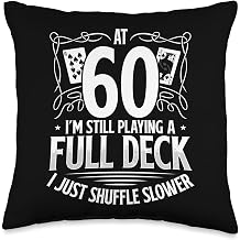 Spades Lover Card Game Playing Cards Set Spades Fan Spades Throw Pillow