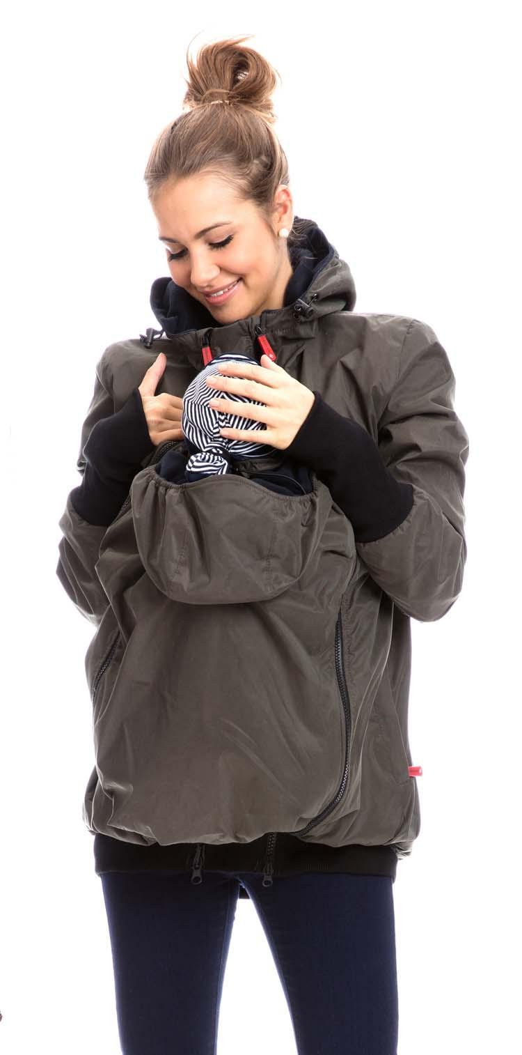 Umstandsmode Jacke Mit Babyeinsatz Otto Still Hoodie Damen