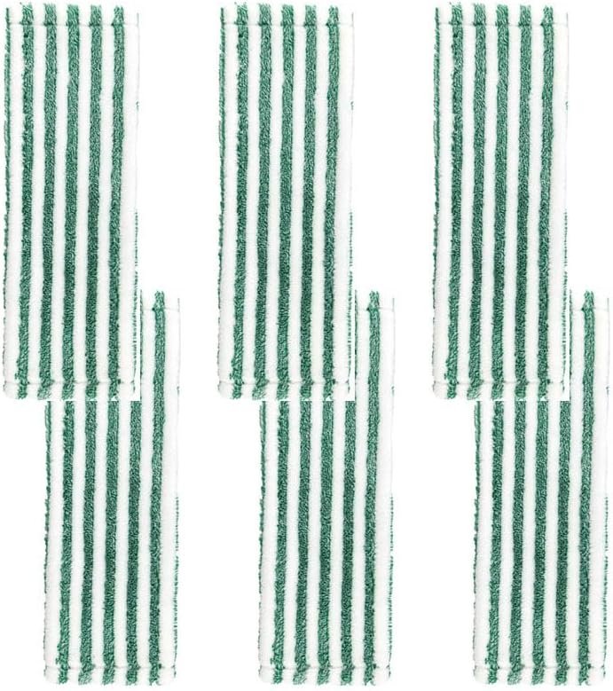6 Pack Mop Refills Compatible with Libman Wet & Dry Microfiber Mop,Reusable Washable Microfiber Cloth Mop Head Pads for Wet and Dry Use