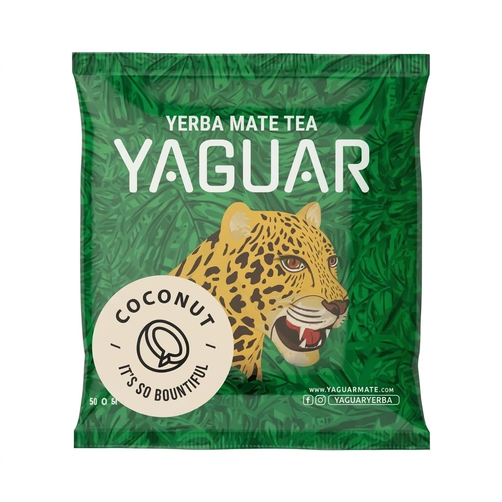 Kit yerba mate duo Yaguar coffret calebasse bombilla 3x50g