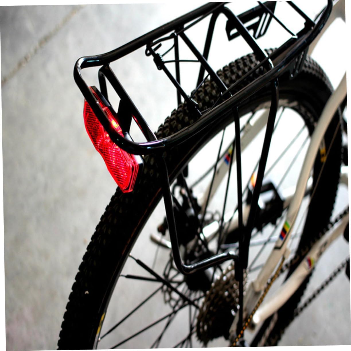 BESPORTBLE Bike : High-Brightness Reflective Sheet Rear Light Spoke Reflector for Night Riding