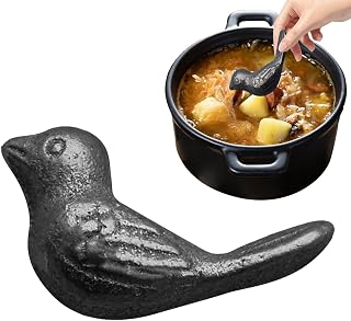 Iron Bird For Cooking - Iron Supplement Bird | Reusable Cast Iron Kitchen Tool For Daily Meal Prep, Natural Iron Source For Women, Men, Athletes, Kids, Home Stove Table Health Support