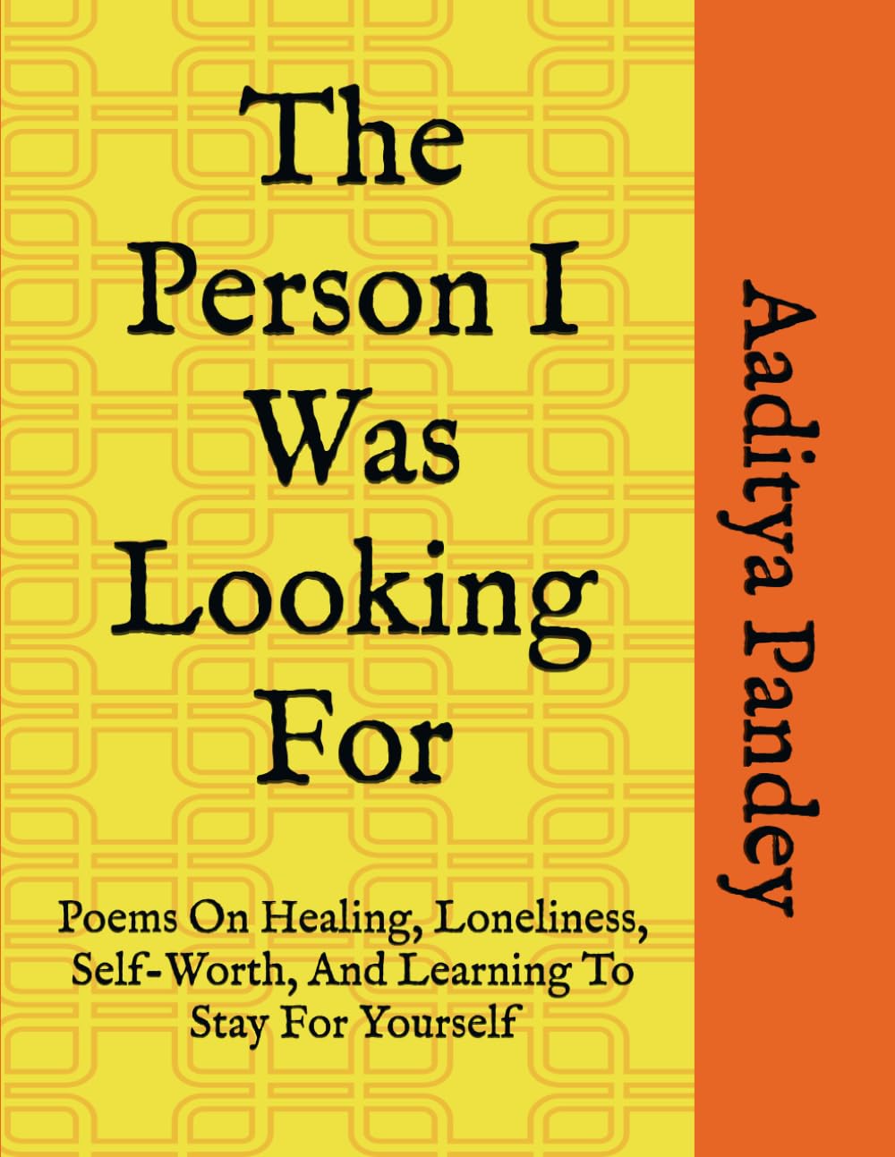 The Person I Was Looking For: Poems On Healing, Loneliness, Self-Worth, And Learning To Stay For Yourself