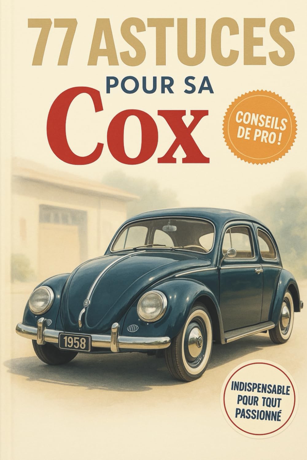 77 ASTUCES POUR SA COX: Ce nouveau livre révèle les secrets les mieux gardés du monde de la Volkswagen Coccinelle.
