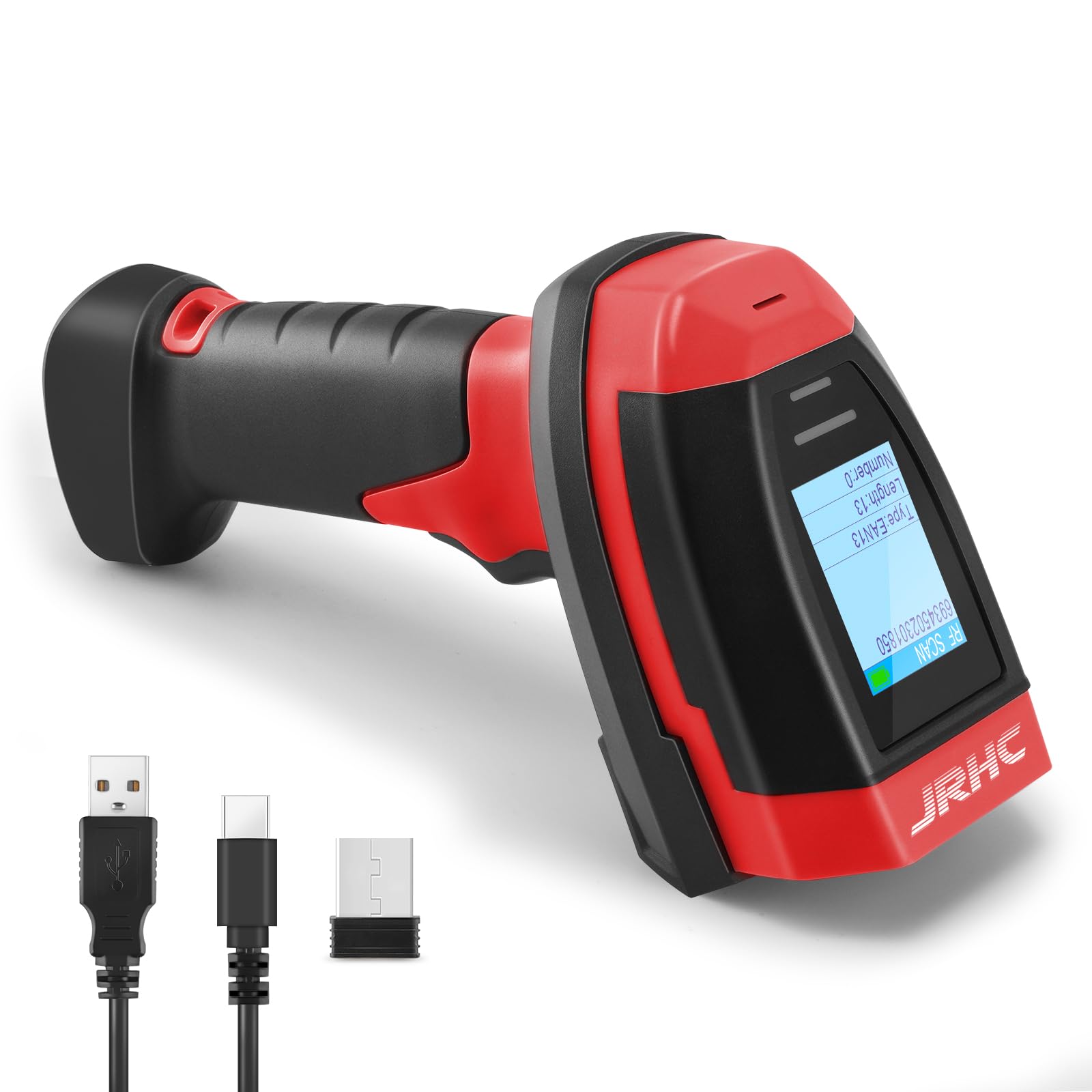 Amazon.com : JRHC Barcode Scanner Wireless, 1D CCD Automatic Bar
