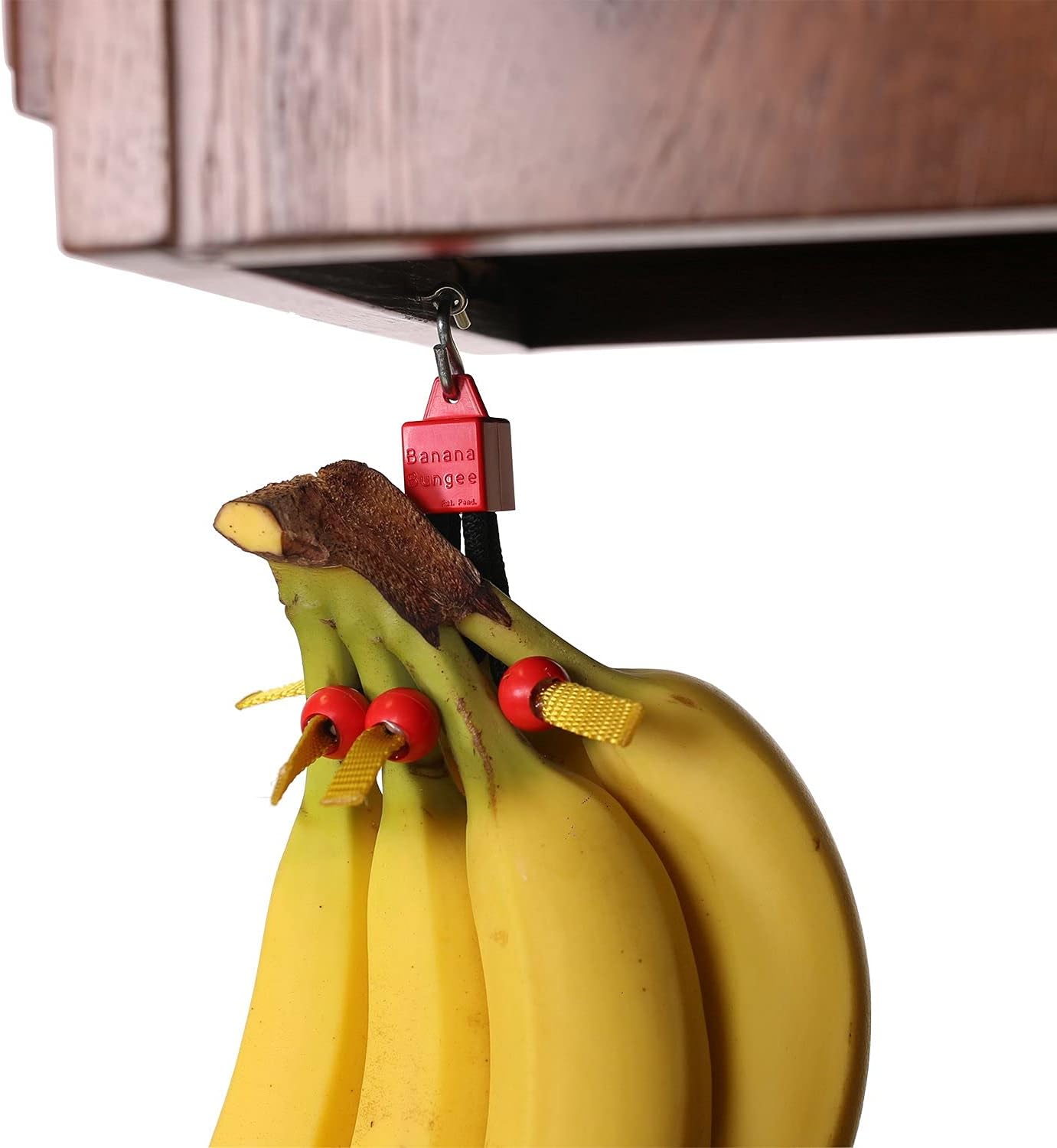 Under Cabinet Banana Hook & Holder, Red, Screw Mount