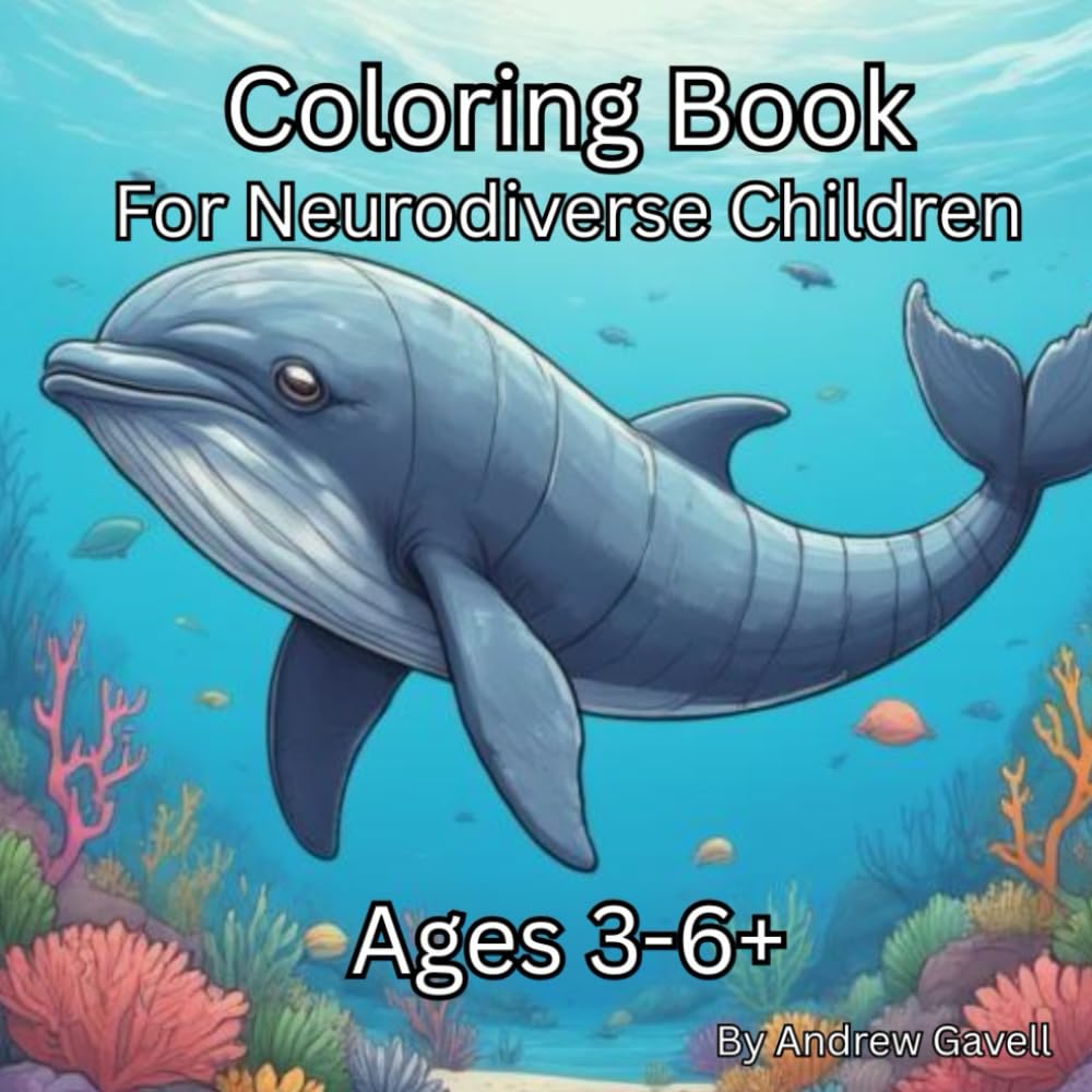 Coloring Book For Neurodiverse Children