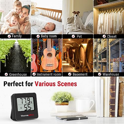 Thermopro TP157 Hygrometer Indoor Thermometer For Home, Room Thermometer Humidity Meter thumb #6