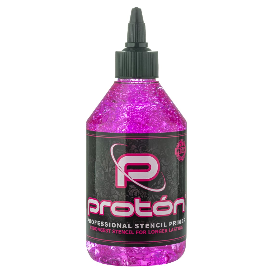 Proton Professional Stencil Primer Pink - 250ml / 8.5 Oz Extreme Tattoo Stencil, 250 ml (Pack of 1)