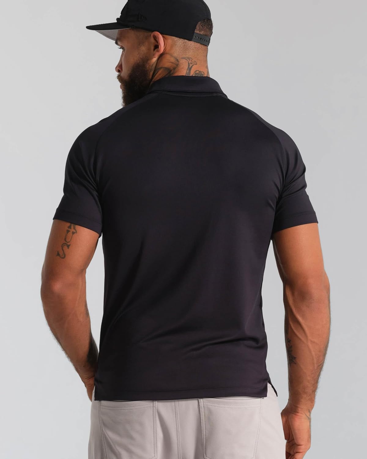MUNICIPAL Men's SportCross Tech Short Sleeve Polo Shirt