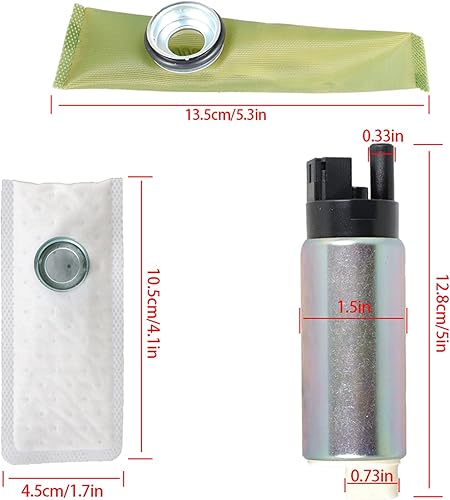 Miniatura 2 de WFLNHB Bomba de combustible de alto rendimiento K10912-0001 Reemplazo para Chevy Pontiac 3.8L 5.7L V6 V8 TPI LT1 LT4 Iroc Z28