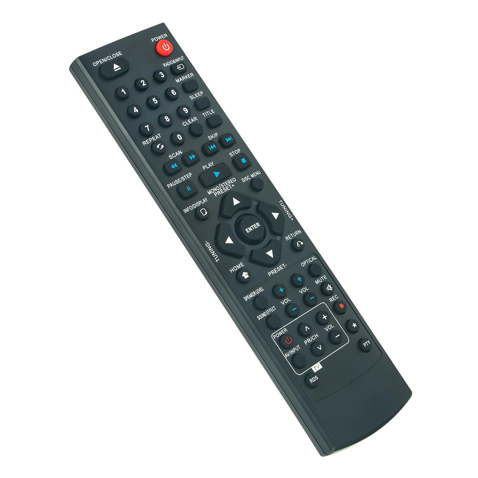 VINABTY AKB37026853 Telecomando di sostituzione compatibile con LG DVD Home Theater DH6220S DH6230S HT805SH HT805ST HT805TH HT805THW HT806 HT806PH HT806ST HT806TH HT906 HT906TA DH6420P DH6430P DH6520T