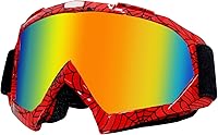 Vista 19 de Gafas de motocross para motocicleta, ATV, motocross, equitación, todoterreno, adultos, hombres, mujeres, jóvenes, niños