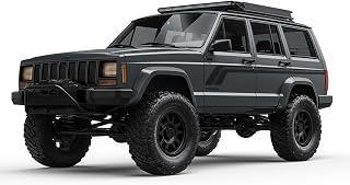 Retro Hockey Stick Racing Sides Stripes Vinyl Decals Fits 1983-2001 Graphic Vinyl Decal Stripe Sticker Compatible with Jeep Cherokee XJ 1983-2001 (Matte Black)