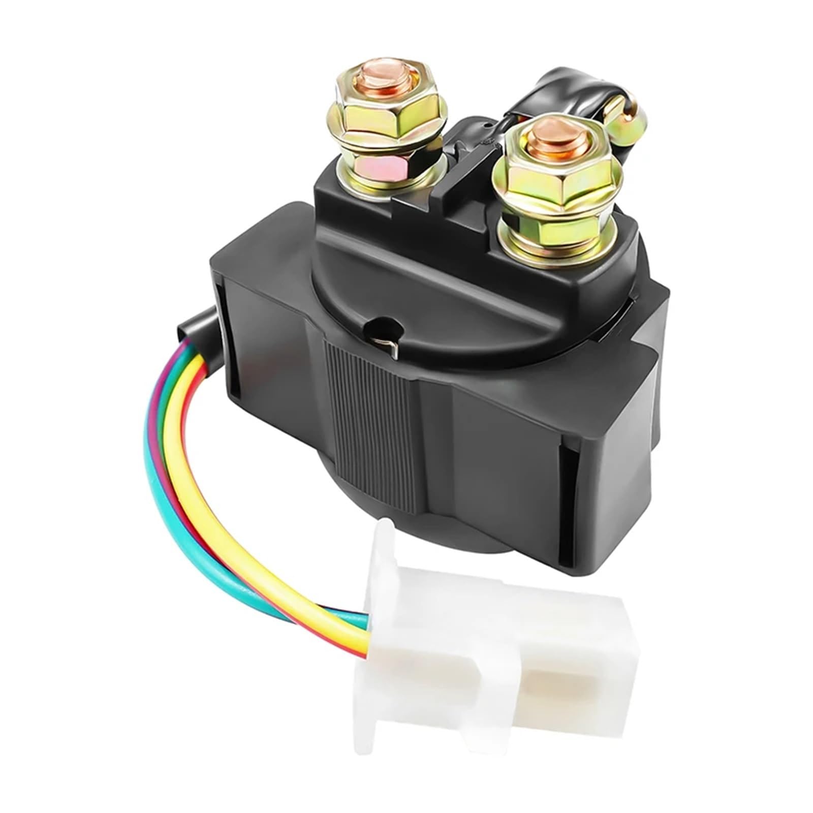Compatibile con TRX300 TRX300FW Fourtrax 1988-2000 per TRX300EX per Sportrax 1994-2006 Solenoide di Avviamento Moto per Relè 35850-HC4-000 Relè di avviamento per Moto(1 pc)