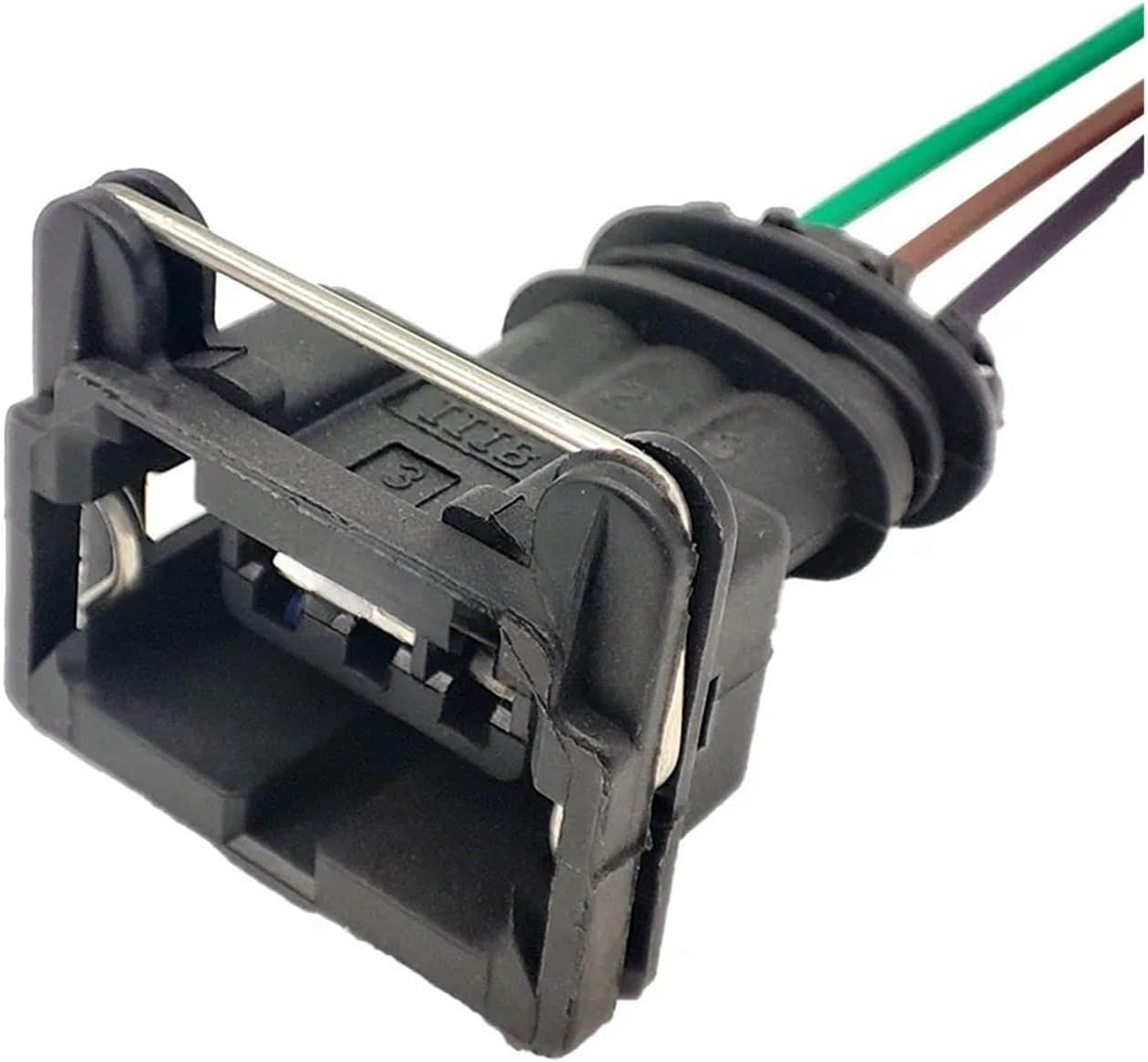 Speaker Connector 1/5/10Set Compatible with The 3pin 282191-1 282729-1 EFI Water Proof Connector EV1 Car Power Timer Connector se/nsor/s Plug 1-962581-1(10pcs)
