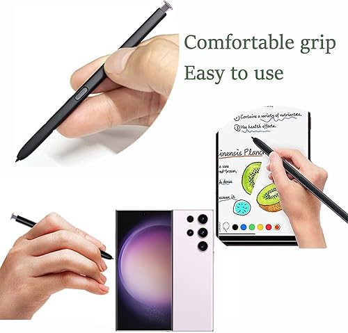 Miniatura 5 de Repuesto de bolígrafo Galaxy S23 Ultra S Pen morado para Samsung Galaxy S23 Ultra 5G S Pen (sin Bluetooth)