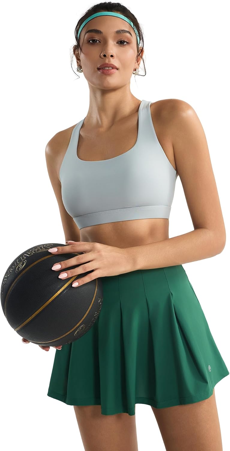 RUNNING GIRL High Impact Sports Bras for Women, High Support Running Adjustable Sports Bra Molded Cup Strappy - Image 9