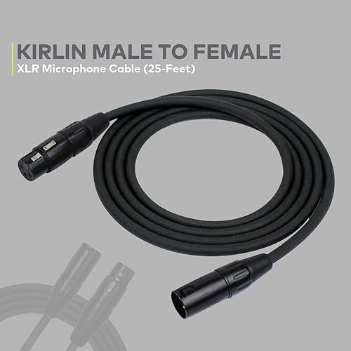 Miniatura 7 de Audio-Technica Micrófono de estudio de condensador AT2020 con filtro de engranajes Knox, brazo de pluma, cable y paquete de montaje de choque (5