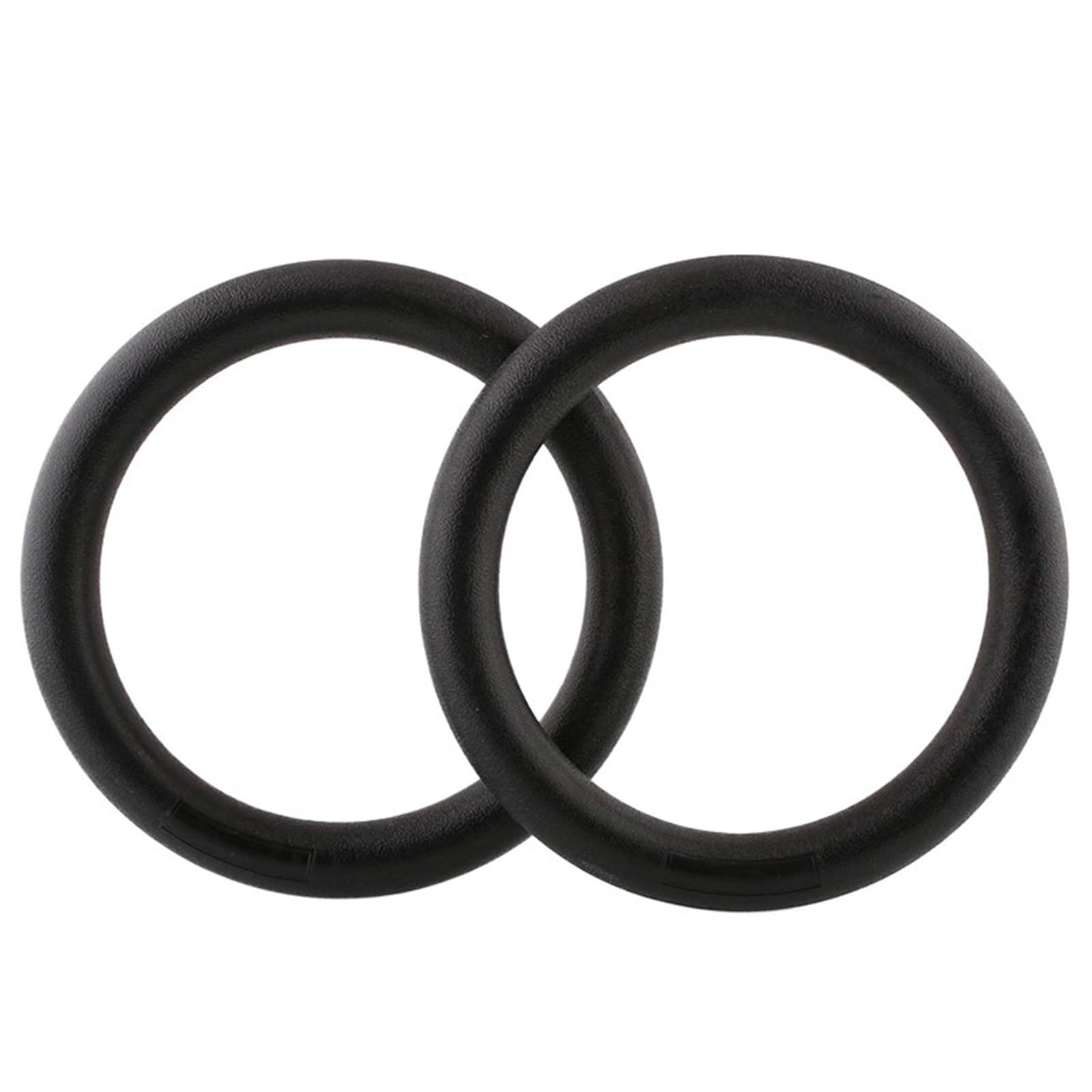 Anelli da Ginnastica Anelli da Ginnastica ABS 28 mm Palestra for trazioni for Allenamento della Forza del Corpo Regolabili Neri