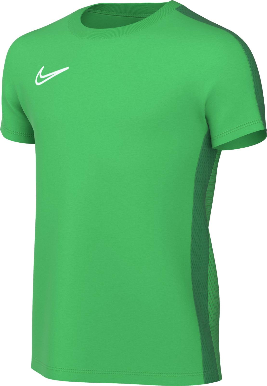 NIKE DR1343-329 Y NK DF ACD23 TOP SS T-Shirt Unisex Green Spark/Lucky Green/White Size XS