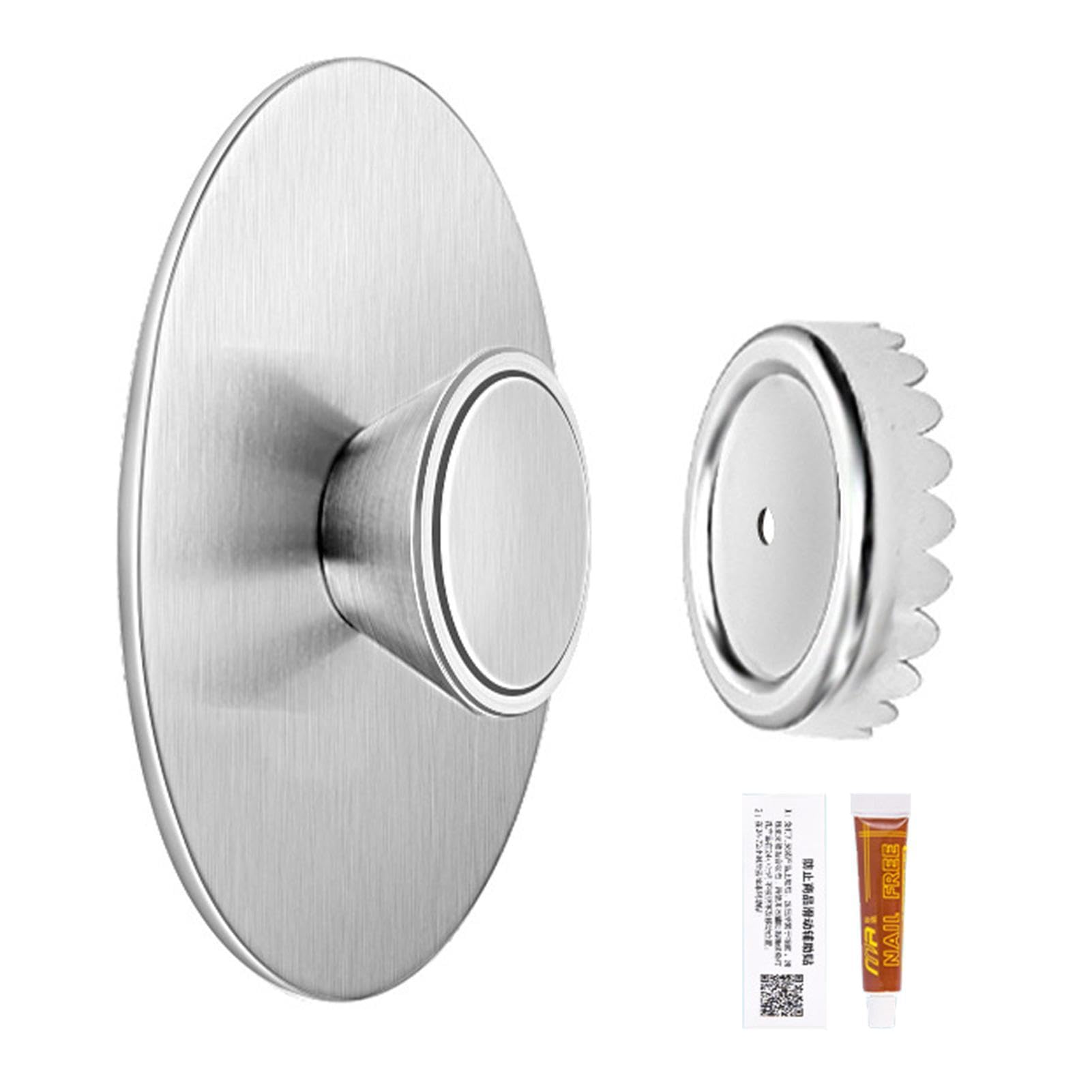 Magnetic Soap Holders - Magnet Soap Saver, Stainless Steel Bathroom Organizer | Rustproof Waterproof Wall Mount Strong Suction, Soap Holder with Suction Cup, Soap Holder for Bathroom, Bathtub, Kitchen